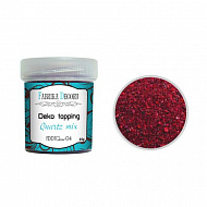 Deco-topping quartz mix Ruby 40 ml