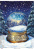 Decoupage Card Snow Globe and Winter Forest, #0902, 29.7x42cm