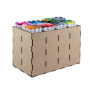 Desk organizer kit for for stationery, tools and brushes #044 - 0