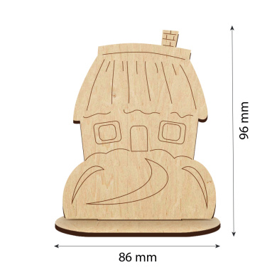 деревянная заготовка для декорирования #553  - 2