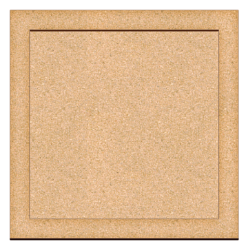 Art board Square, 30cm х 30cm