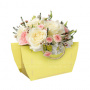 Bag shaped gift box with rope handles for presents, flowers, sweets, 355х175х150 mm,  DIY kit #297 - 1