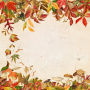 Zestaw papieru do scrapbookingu Autumn botanical diary, 20cm x 20cm