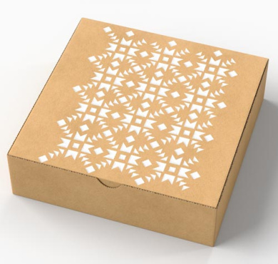 трафарет многоразовый 15x20см гуцульский орнамент #217 фабрика декору - 2