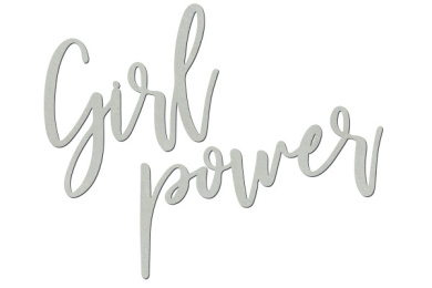 чипборд girl power 10х20 см #408  - 2