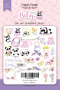 Zestaw wycinanek, kolekcja "My little baby girl", 42szt