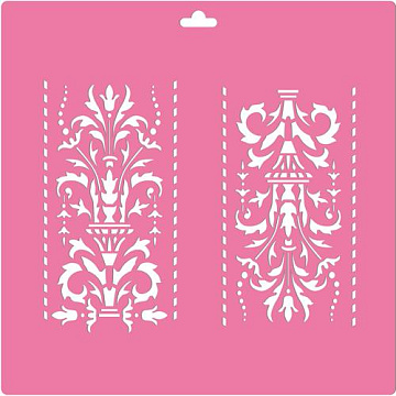 Stencil for furniture reusable, Pattern #189