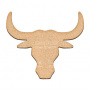  Art board Bull head 30х26 cm