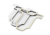 Заготовка для шейкера "Боди" 10x9,5 color_Milk Заготовка для шейкера "Боди" 10x9,5 color_Milk