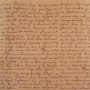 лист крафт бумаги с рисунком "письмо" бордо 30х30 см