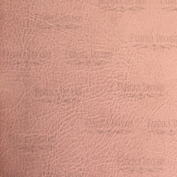Piece of PU leather Dusty rose, size 50cm x 13cm - 2