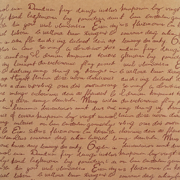 Arkusz kraft papieru z wzorem "Litera" bordeaux