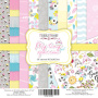 Double-sided scrapbooking paper set My tiny sparrow girl 12"x12" 10 sheets
