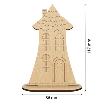 деревянная заготовка для декорирования #552  - 2