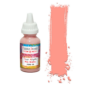 Acrylfarbe Pink Shabby 40 ml