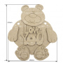 Blank for decoration "Love you-1" #129 - 0
