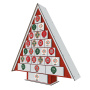 Advent calendar Christmas tree for 25 days with stickers numbers, DIY - 1