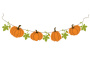 the paper “pumpkins” garland fdchg-001 the paper “pumpkins” garland fdchg-001
