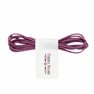 сутажный шнур, цвет ежевика, 2 мм