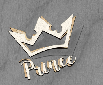 Mega shaker dimension set, 15cm x 15cm, Figured frame Prince's Crown - 2