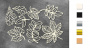 Spanplatten-Set Botanisches Herbsttagebuch Nr. 743