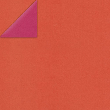 Doppelseitiger Kraftpapierbogen 12"x12" Rot/Fuchsia