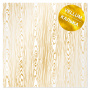 Pergamentblatt mit Goldfolie, Muster Golden Wood Texture 29.7cm x 30.5cm