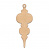 Blank for decoration New year tree toy 11, #442