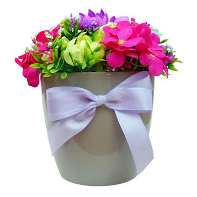 flower arrangement  ‘floral carnival’, 250 x 250 x 260 mm