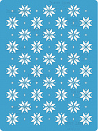 Stencil for crafts 15x20cm "Christmas background" #176