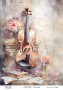 Decoupage card #0495, 21x29,7 cm