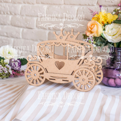 заготовка для декорирования " карета", #064 фабрика декору - 2