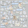 Stanzschablonen-Set Shabby Baby Boy Redesign, 55-tlg