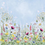 Double-sided scrapbooking paper set Summer meadow 8"x8" 10 sheets - 6