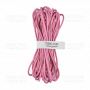Elastic round cord, color Pink