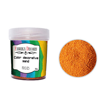 Colored sand Orange 40 ml
