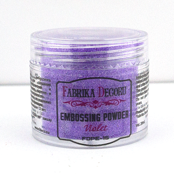 Embossing-Puder Violett 20 ml
