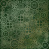 лист односторонней бумаги с фольгированием, дизайн golden gears, color dark green aquarelle, 30,5см х 30,5 см