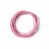 вощеный шнур розовый 1 мм