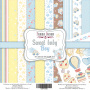 Doppelseitig Scrapbooking Papiere Satz Sweet Baby Boy, 30.5 cm x 30.5cm, 10 Blätter