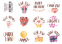 Journaling stickers set #1-063