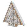 Adventskalender Weihnachtsbaum für 31 Tage mit Bandnummern, DIY-Bausatz