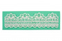 Silicone mat, Lace border #05