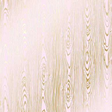 лист односторонней бумаги с фольгированием, дизайн golden wood texture light pink, 30,5см х 30,5см