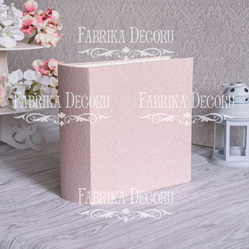 Blank album Pink mother-of-pearl 20cm х 20cm