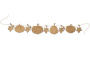 Бумажная гирлянда «Тыквы» FDCHG-001, kraft the paper “pumpkins” garland fdchg-001