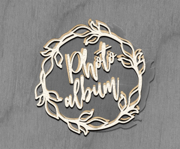 Mega shaker dimension set, 15cm x 15cm, Round frame - Photoalbum - 2