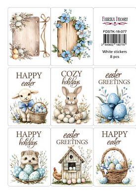 набор наклеек (стикеров) для упаковки и журналинга #18-077