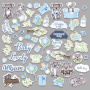 Set of die cuts Puffy Fluffy Boy, 52 pcs - 1