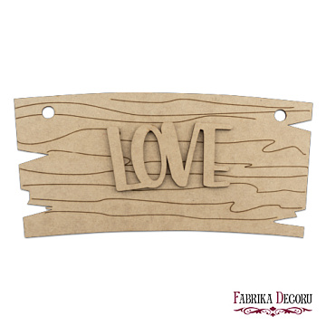 Blank for decoration "Love" #120